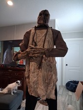 BNIB Spirit Halloween Animated Animatronic Life Size Burlap Horror Scarecrow picture