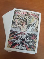 1988 KILLER CARDS, Set Of 46 Cards Piranha Ent. 1st series, 1st edition picture