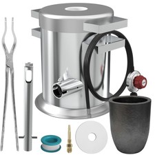 Nelyrho NY-006 6KG Propane Melting Furnace Kit 2500°F with Crucible & Tongs picture