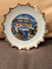 vintage San Francisco souvenir plate made in Japan 6 inches across. picture