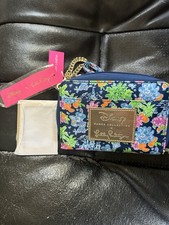 Disney Parks Lilly Pulitzer Mickey and Minnie Wristlet Bag NWT picture