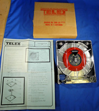NEW RARE Vintage Empty Audio Telex M-6 Cartridge in box w/ instructions picture
