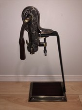 Vintner's Reserve Bronze Table Mount Wine Bottle Opener Vintage Wine picture