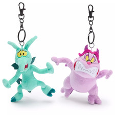 Disney Store Japan Pain & Panic Plush Keychain Bag Charm Set Hercules Villains picture
