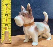 Vintage Scottish Terrier Adorable Dog Figurine; Japan picture