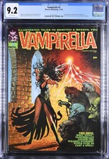 Vampirella #2 (Warren Publishing November 1969) WHITE PAGES, CGC 9.2 picture