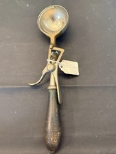 Antique Dover Mfg No 16 Ice Cream Scoop Dual Action Rotary Scraper Pat App picture