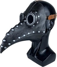 Stegosaurus Plague Doctor Bird Mask Long Nose Beak Cosplay Steampunk Halloween C picture
