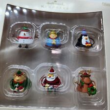 Joy to the World Children Hallmark Miniature  Set of 6 picture