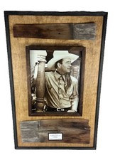 Shingle From Roof Of The Birthplace Of John Wayne Framed Collectible Unique COA picture