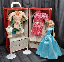 Ultra Rare Princess Diana Royal Wardrobe Collection Red Metal Trunk Danbury Mint picture