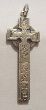 1960s vintag sterling silver ASC Arthur s Christensen Celtic cross pendant 55064 picture