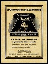 1926 Mack Bull Dog Trucks- Performance NEW Metal Sign 24