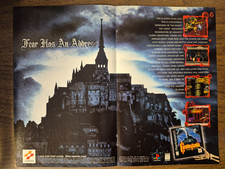 1997 CASTLEVANIA Symphony of the Night PS1 - Vintage Print Ad/Centerfold Poster picture