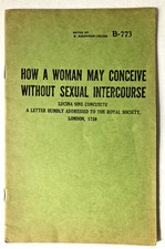 How a Woman May Conceive Without Sexual Intercourse 1948 E Haldeman-Julius Pub. picture