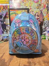 Loungefly Disney Princess Stained Glass Collection Cinderella Mini Backpack NWT picture