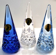 Waterford 2020 Christmas Tree Set of 3 4.9