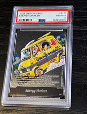 PSA 10 2025 Dragon Ball 2025 DBS FW SB02 Energy Marker Goku #E-75 Cert 167258399 picture
