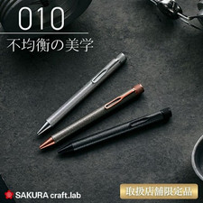 SAKURA craft_lab 010 Gel Ink Ballpoint Pen 0.5mm 3 Colors Made in Japan picture
