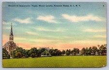 Mission of Immaculate Virgin Mount Loretto Pleasant Plains S I New York Postcard picture