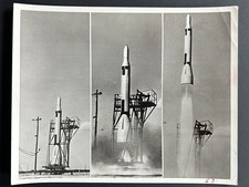 1958-1959 United States Navy Polaris Test Vehicle Missile Press Photo picture