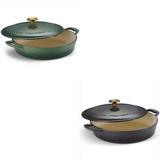 Tramontina Bestow Cast Iron 4-qt. Braising Pan NEW picture