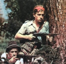 Marlin UD M42 Sten SOE OSS Container Jedburgh Crete Greece Yugoslavia SAS FFI WH picture