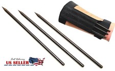NINJA ASSASSIN QUILLS Spikes Armband Set Nails Darts New Wrist Throwing STEALTHY picture