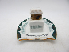 Vintage Porcelain A Present From Dublin Inkwell Ireland picture