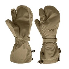 OUTDOOR RESEARCH COYOTE BROWN MILITARY TRIGGER MITTENS COLD WEATHER GLOVE LARGE picture