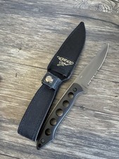 RARE/DISCONTINUED Gerber Bolt 440 Fixed Blade Tactical Knife W/Original Sheath picture