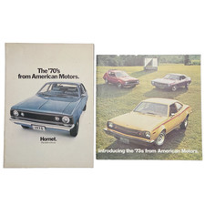 American Motors Dealer Brochure Lot 1970 1973 Original Javelin Hornet AMX AMC  picture