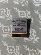 VTG Wiggins’ Old Tavern Antiques To Eat Among Live Among $2 Room Part Matchbook picture