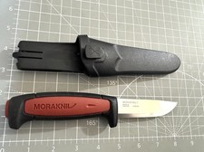 MORAKNIV Craftline PRO C Red-Black Handle Fixed Blade Knife w Combi-Sheath NEW picture