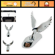 3D Flying Eagle Car Hood Ornament Decal - Metal Emblem Badge for Trucks & Autos picture