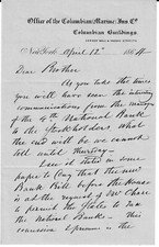 Wall Street Executive Reports Ulysses S. Grant And Edwin Stanton On Bad Terms picture
