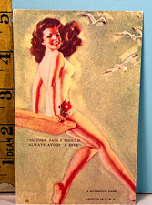 1940's ZOE MOZERT Pinup Postcard