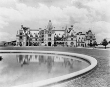 Biltmore House Estate and grounds reflected in fountain 1900 New 8x10 Photo picture