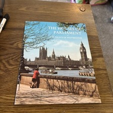 The Houses of Parliament, Palace of Westminster 1973 Photo Guide  24 pgs picture