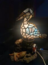 Vintage Pelican Stained Glass Light picture
