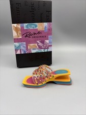 Just The Right Shoe Bahama Mama By Raine 25117 Miniature Sandal Beach Figurine picture