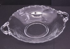 Fostoria Century Handled Bowl Clear Elegant Glass picture