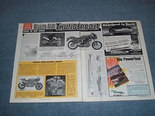 1995 Buell S-2 Thunderbolt Sport Bike Info Article 