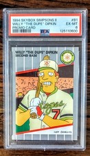[PSA 6] 1994 SkyBox Simpsons II Willy 