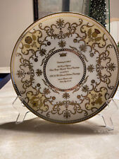 Royal Worcester - Royal Baby Coupe Plate Prince George 2013 picture