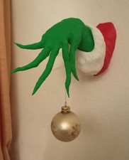 Grinch Arm/Hand - Christmas Decor Ornament holder picture