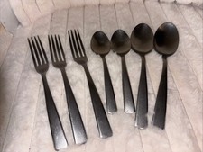 Vintage Traditions Simplicity Stainless Flatware USA - Mixed Lot of 7 picture