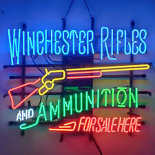 Winchester Rifles Neon Sign 24