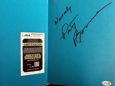 Pat Boone signed autograph inscribed Warmly Together Family hardcover book JSA picture