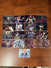 1994 Marvel Universe Flair Power Blast - Set 17 Of 18.  picture